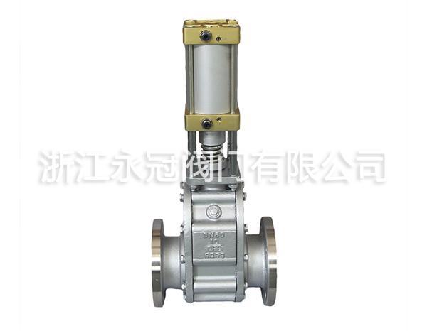 不鏽(xiù)鋼氣動出(chū)料閥Z644TC