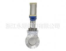 氣動不(bu)鏽鋼刀(dao)閘閥PZV73FH