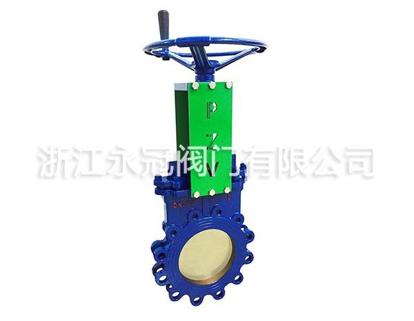 手動(dòng)偏心暗杆刀(dao)閘閥PZ43H