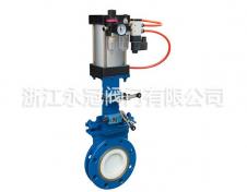 氣動刀閘(zha)閥PZ673TC