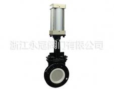 氣動陶瓷(cí)刀閘閥PZ673TC