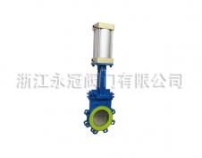 氣(qì)動聚氨(ān)酯刀閘(zha)閥PZ643PU