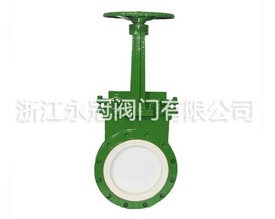 手動法蘭(lán)陶瓷刀閘閥