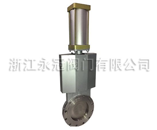 氣(qi)動刀型閘(zhá)閥