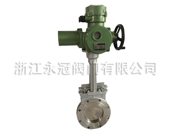 電動(dong)刀閘閥PZ973W